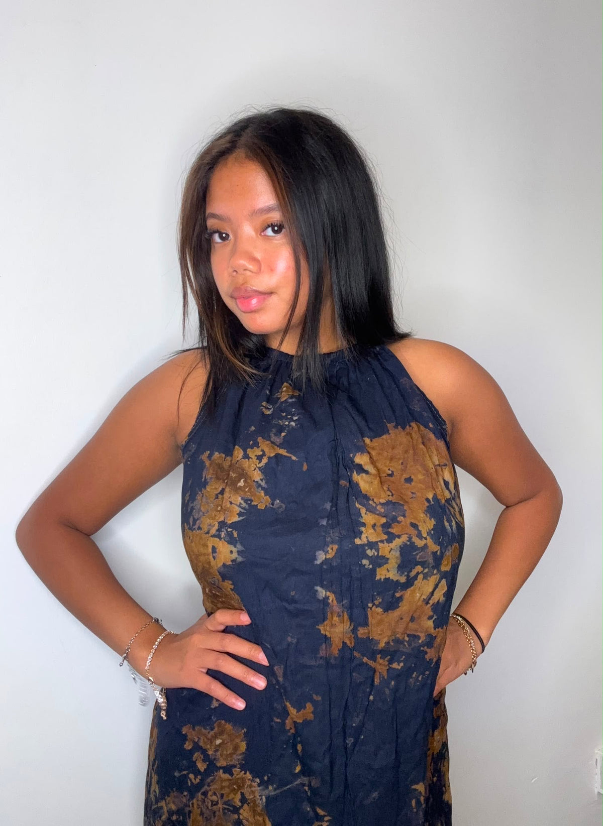 Backless Baati Maxi Dress