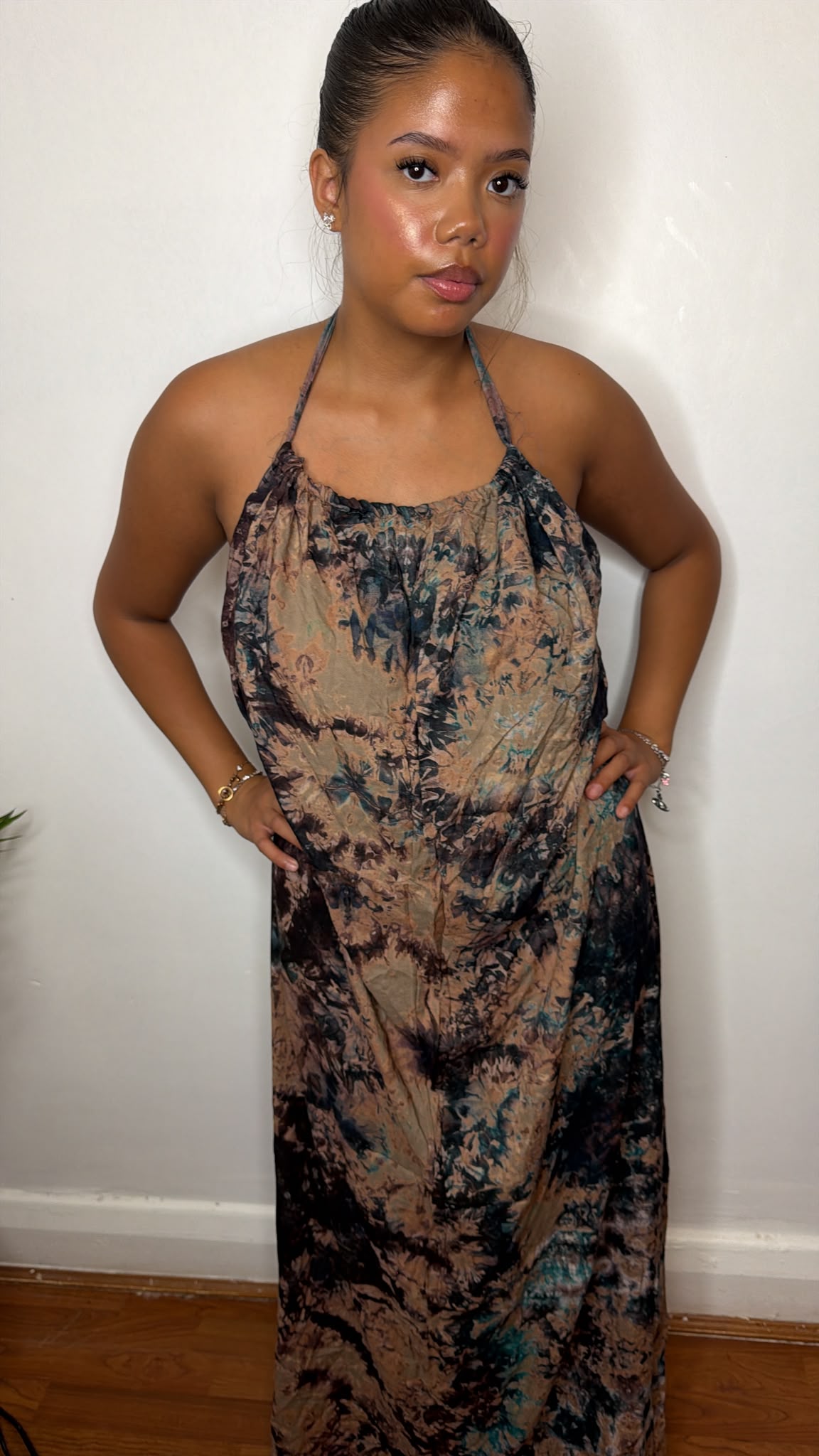 Backless Baati Maxi Dress