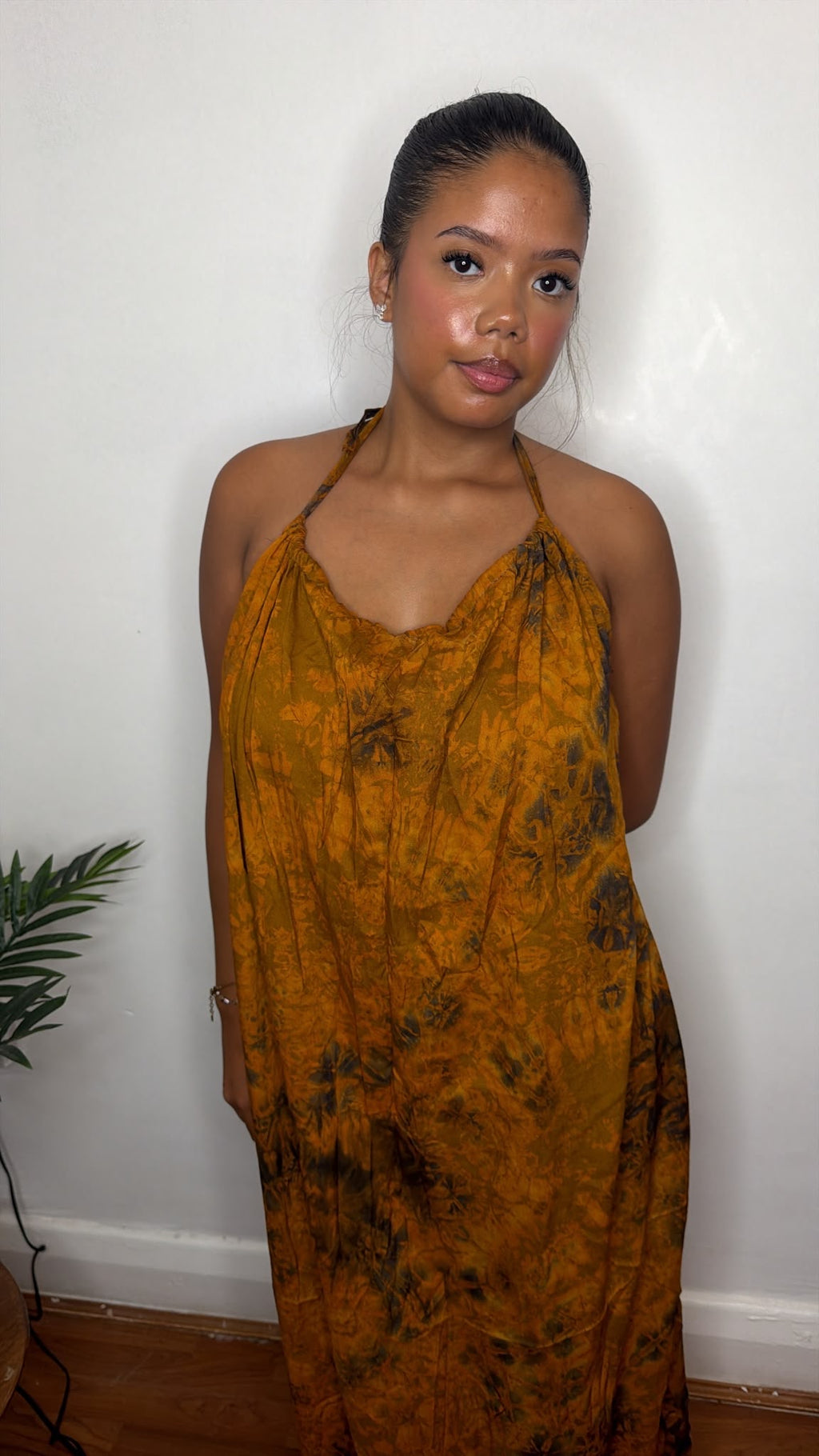 Backless Baati Maxi Dress