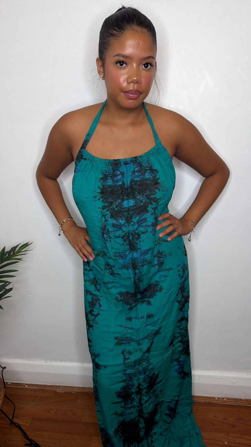 Backless Baati Maxi Dress