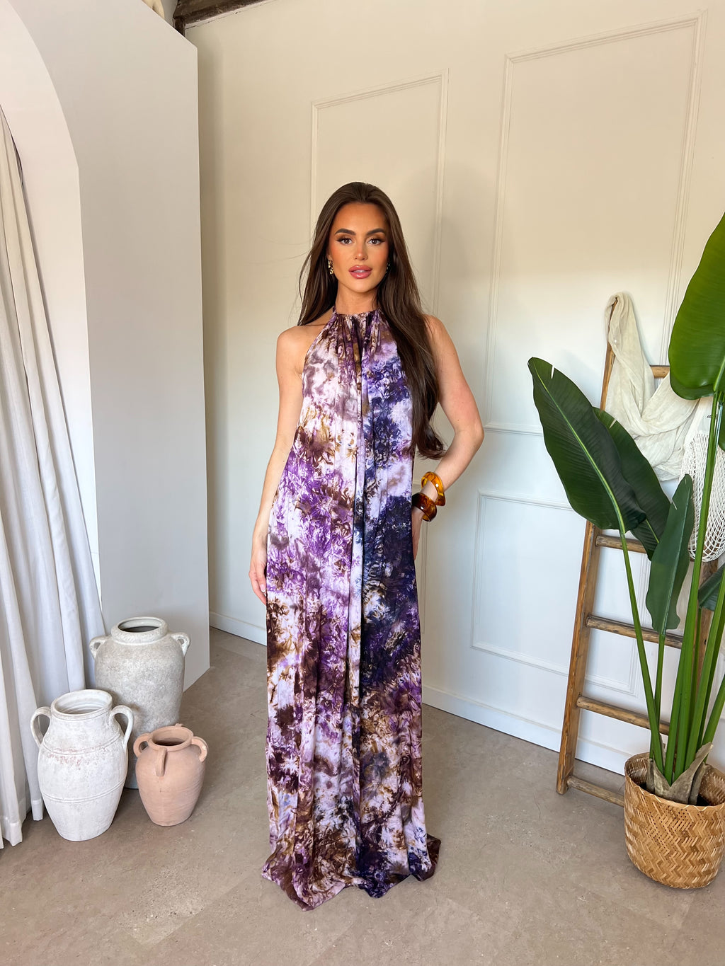 Backless Baati Maxi Dress